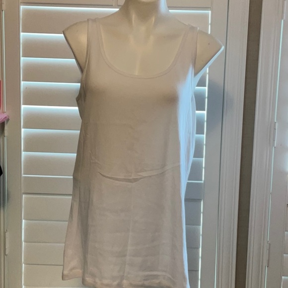 Time and Tru Tan Cream Tank Top - Picture 1 of 5